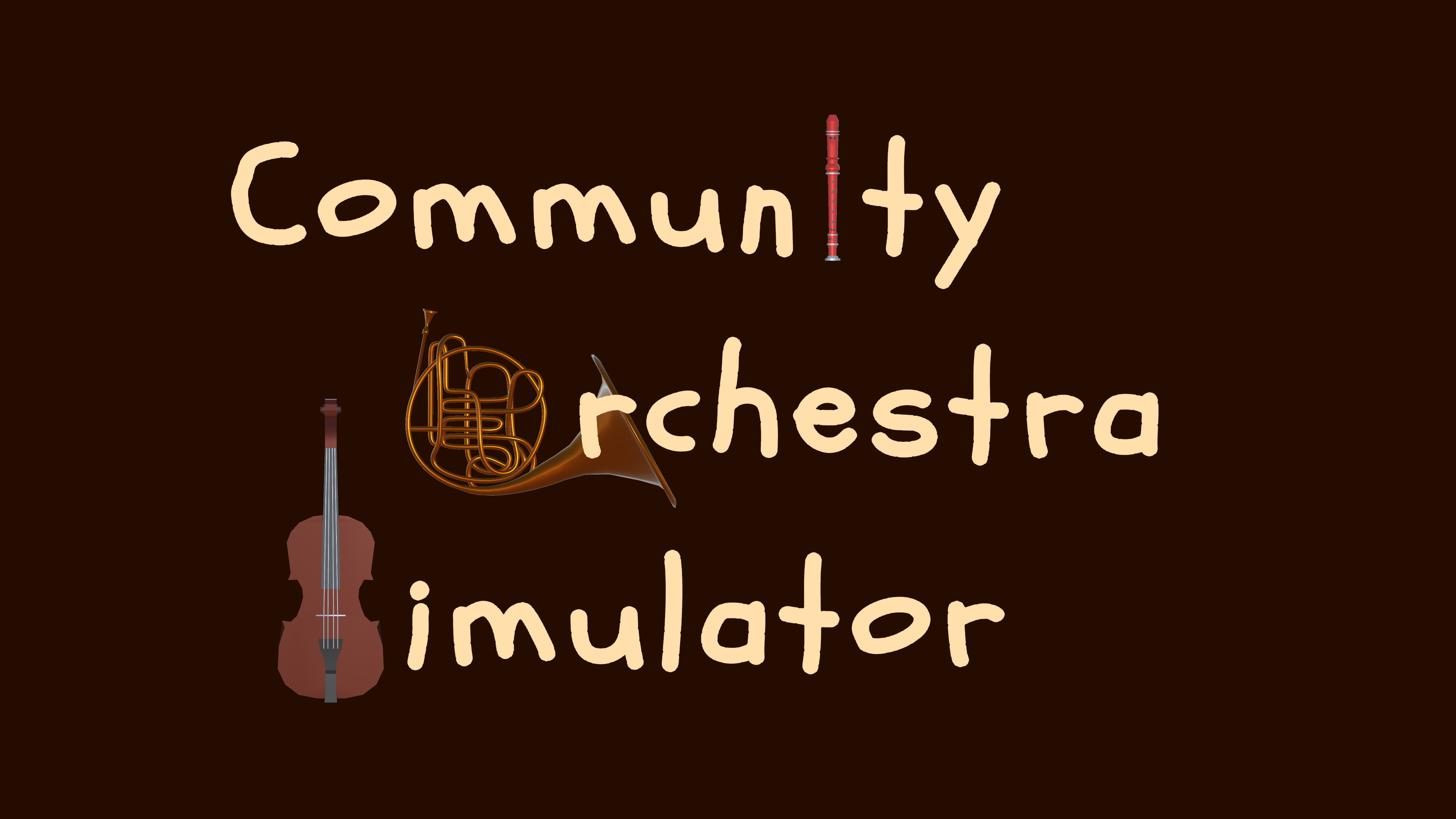 Poster for Community Orchestra Simulator